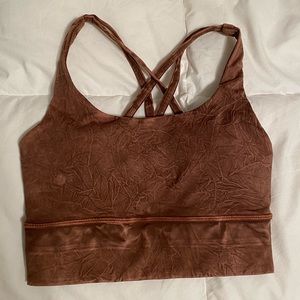 NWOT Lululemon Energy size 2 sportsbra